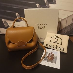 Polène Numéro Un Nano in Smooth Camel, Retail $420
